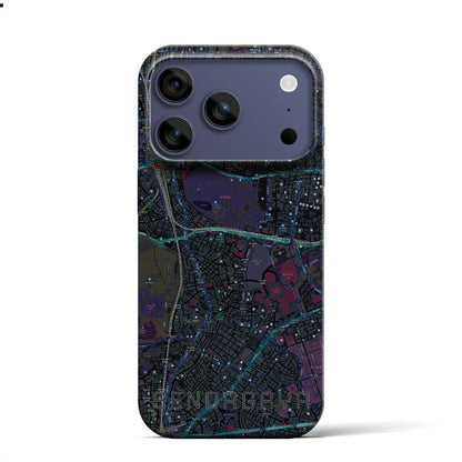 【千駄ケ谷（東京都）】地図柄iPhoneケース（バックカバータイプ）