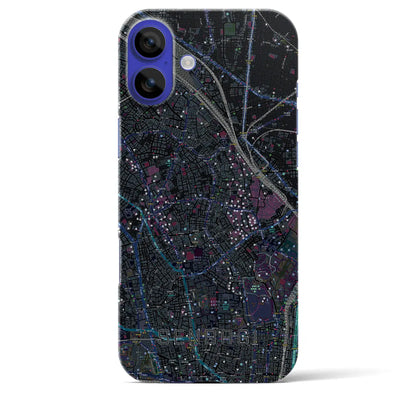 【千駄木（東京都）】地図柄iPhoneケース（バックカバータイプ）