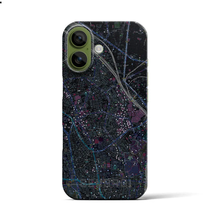 【千駄木（東京都）】地図柄iPhoneケース（バックカバータイプ）