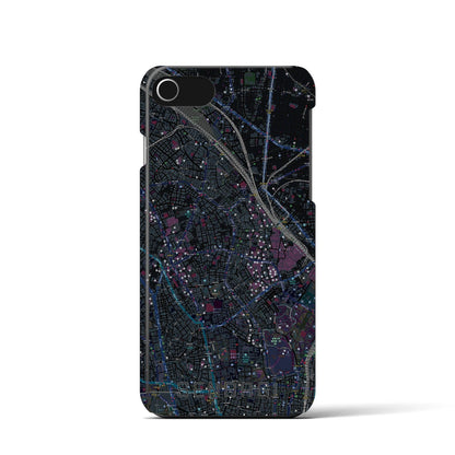 【千駄木（東京都）】地図柄iPhoneケース（バックカバータイプ）