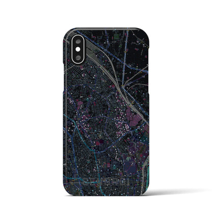 【千駄木（東京都）】地図柄iPhoneケース（バックカバータイプ）