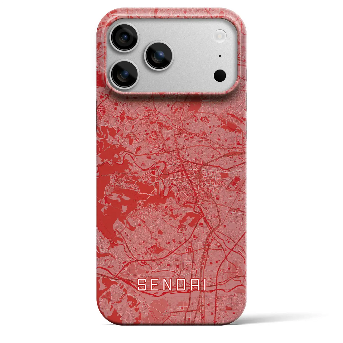 【初売り限定 仙台(宮城県)】初売り限定iPhoneケース(バックカバータイプ)レッド・iPhone 17 Pro Max 用