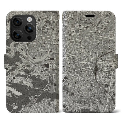 【仙台2（宮城県）】地図柄iPhoneケース（手帳タイプ）