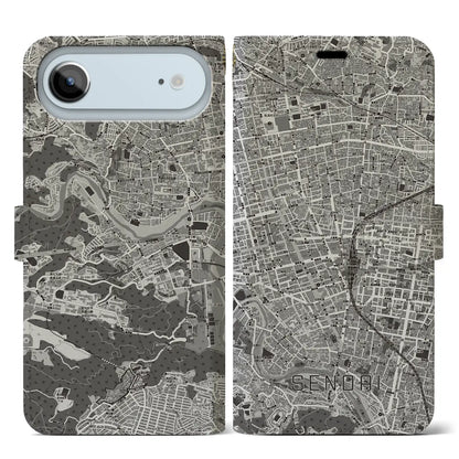 【仙台2（宮城県）】地図柄iPhoneケース（手帳タイプ）