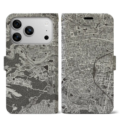 【仙台2（宮城県）】地図柄iPhoneケース（手帳タイプ）