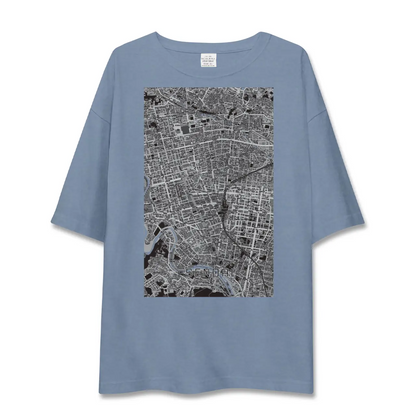 【仙台2（宮城県）】地図柄ビッグシルエットTシャツ