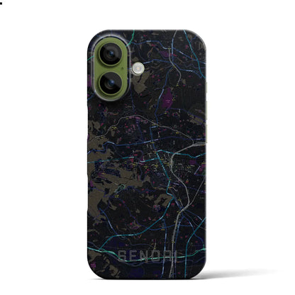 【仙台（宮城県）】地図柄iPhoneケース（バックカバータイプ）