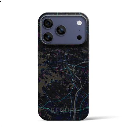 【仙台（宮城県）】地図柄iPhoneケース（バックカバータイプ）