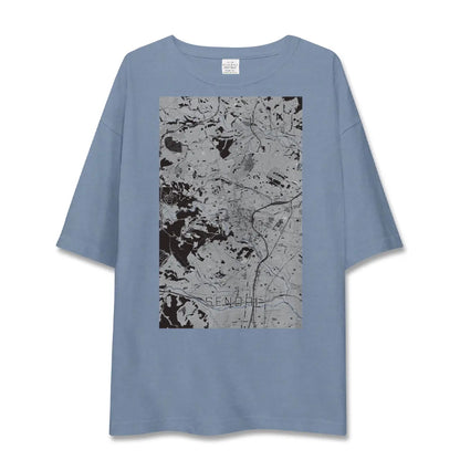 【仙台（宮城県）】地図柄ビッグシルエットTシャツ