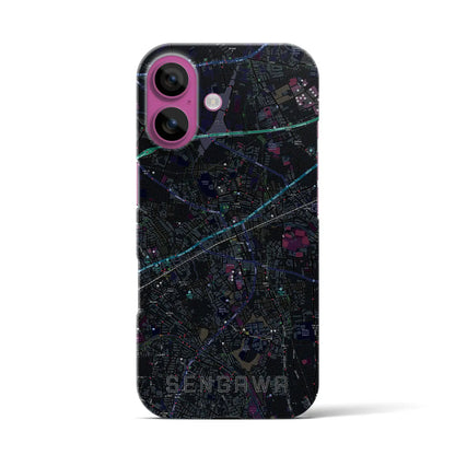 【仙川（東京都）】地図柄iPhoneケース（バックカバータイプ）