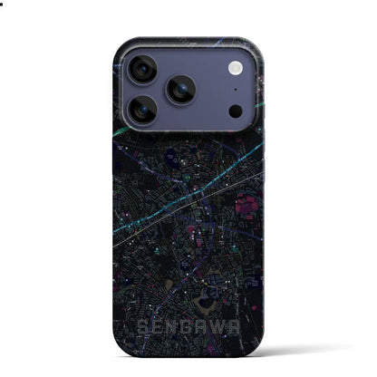 【仙川（東京都）】地図柄iPhoneケース（バックカバータイプ）