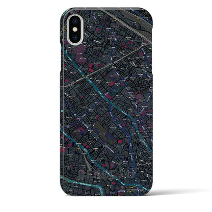 【千石（東京都）】地図柄iPhoneケース（バックカバータイプ）