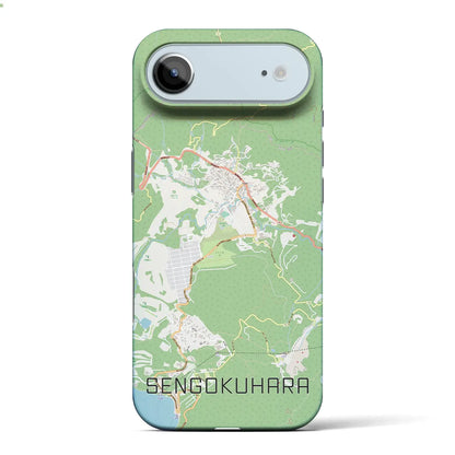 【仙石原（神奈川県）】地図柄iPhoneケース（バックカバータイプ）