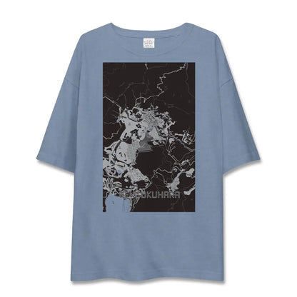 【仙石原（神奈川県）】地図柄ビッグシルエットTシャツ