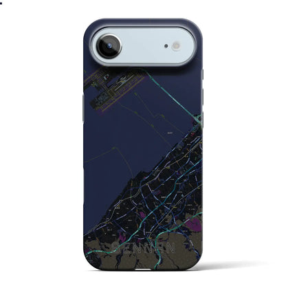 【泉南（大阪府）】地図柄iPhoneケース（バックカバータイプ）