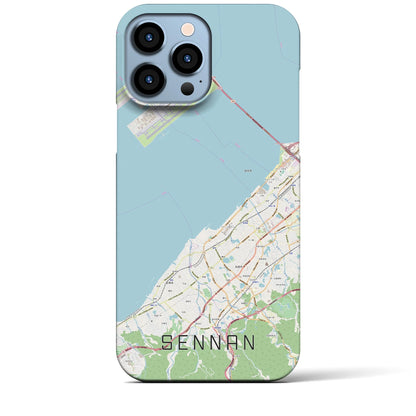 【泉南（大阪府）】地図柄iPhoneケース（バックカバータイプ）