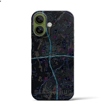 【千里中央（大阪府）】地図柄iPhoneケース（バックカバータイプ）