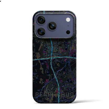 【千里中央（大阪府）】地図柄iPhoneケース（バックカバータイプ）