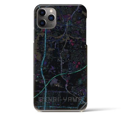 【千里山（大阪府）】地図柄iPhoneケース（バックカバータイプ）