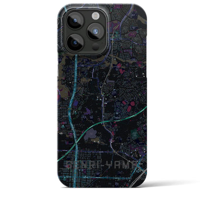 【千里山（大阪府）】地図柄iPhoneケース（バックカバータイプ）