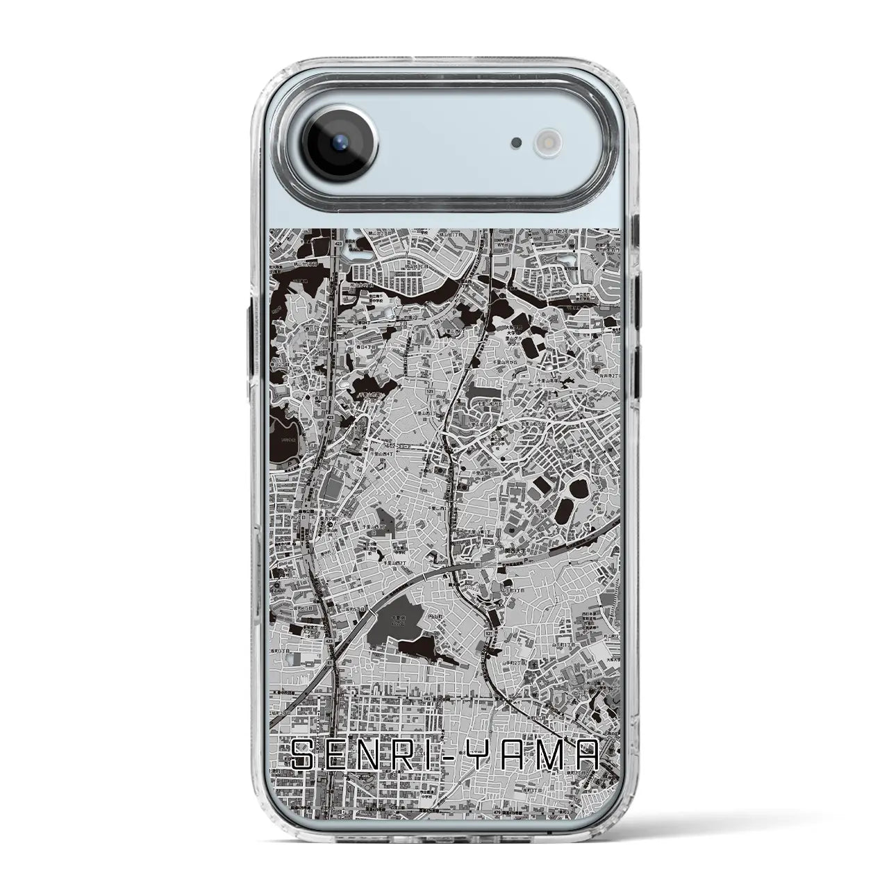 【千里山（大阪府）】地図柄iPhoneケース（MagSafeタイプ）