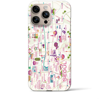 【ソウル】イラストマップiPhoneケース（バックカバータイプ）