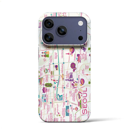 【ソウル】イラストマップiPhoneケース（バックカバータイプ）