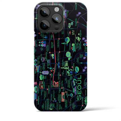 【ソウル】イラストマップiPhoneケース（バックカバータイプ）