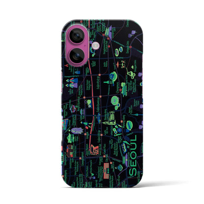 【ソウル】イラストマップiPhoneケース（バックカバータイプ）