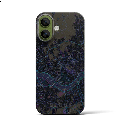 【ソウル（韓国）】地図柄iPhoneケース（バックカバータイプ）