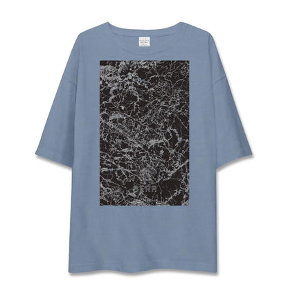 【世羅（広島県）】地図柄ビッグシルエットTシャツ