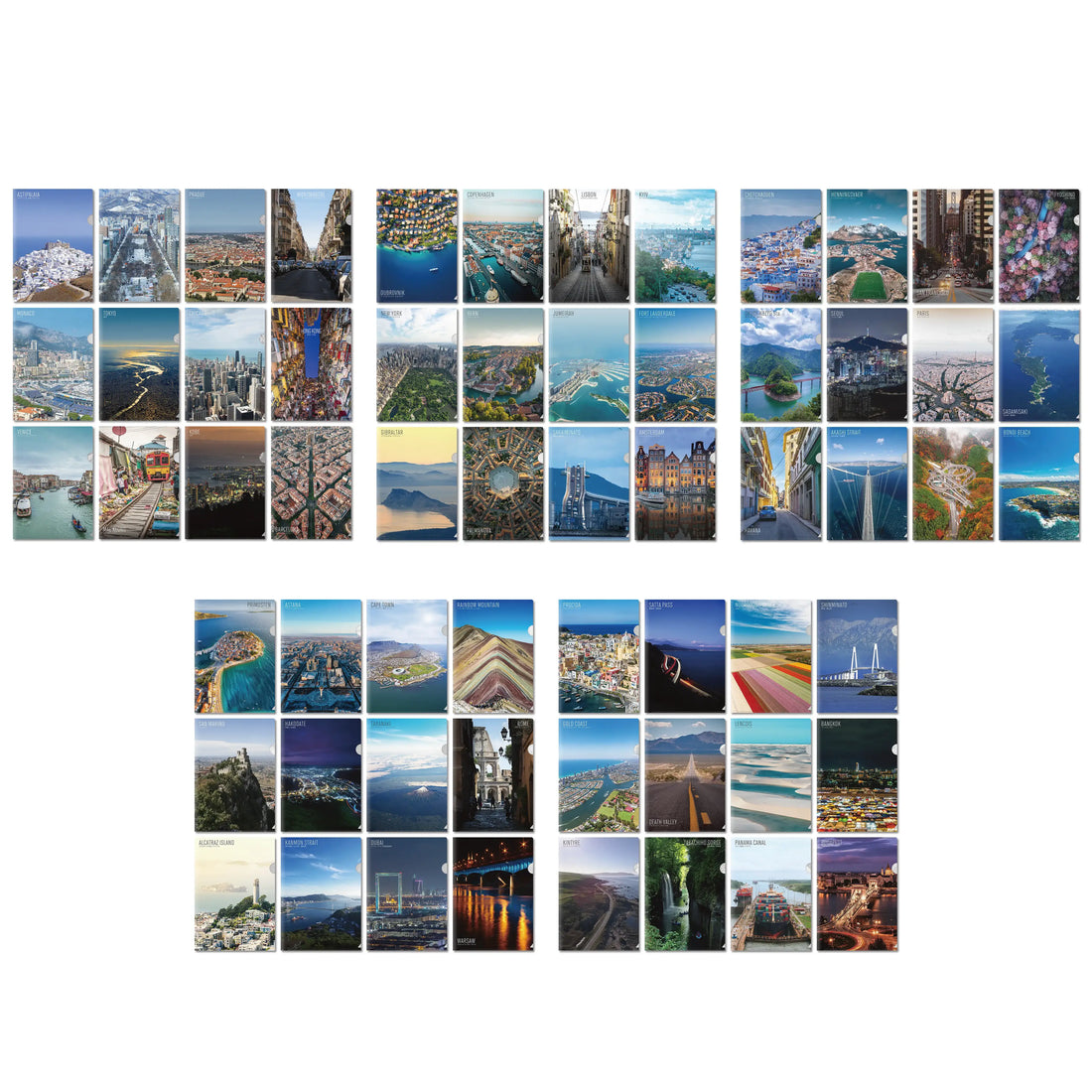 【Map World】クリアファイルコンプリートセット（60枚）