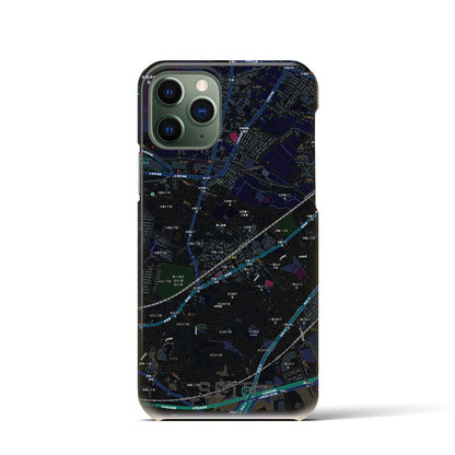 【瀬田（滋賀県）】地図柄iPhoneケース（バックカバータイプ）