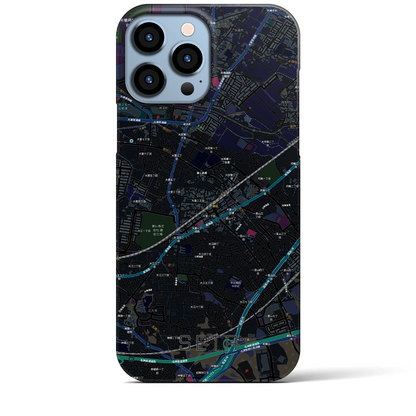 【瀬田（滋賀県）】地図柄iPhoneケース（バックカバータイプ）