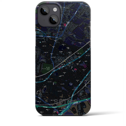 【瀬田（滋賀県）】地図柄iPhoneケース（バックカバータイプ）