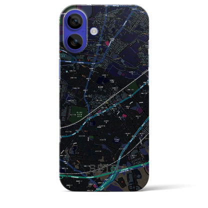 【瀬田（滋賀県）】地図柄iPhoneケース（バックカバータイプ）