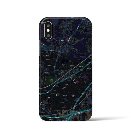 【瀬田（滋賀県）】地図柄iPhoneケース（バックカバータイプ）