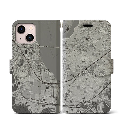 【瀬田（滋賀県）】地図柄iPhoneケース（手帳タイプ）