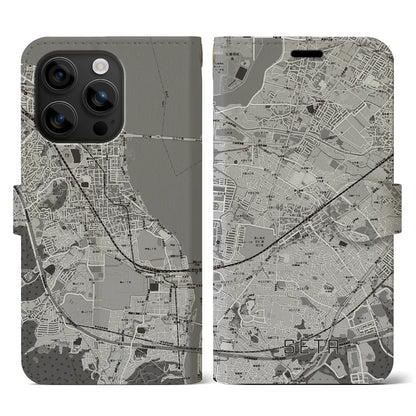 【瀬田（滋賀県）】地図柄iPhoneケース（手帳タイプ）