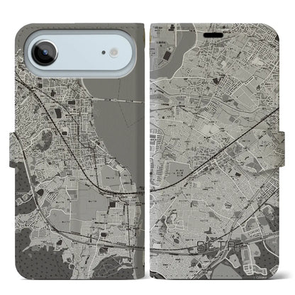 【瀬田（滋賀県）】地図柄iPhoneケース（手帳タイプ）