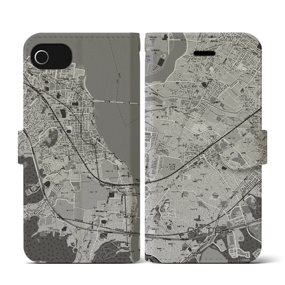 【瀬田（滋賀県）】地図柄iPhoneケース（手帳タイプ）