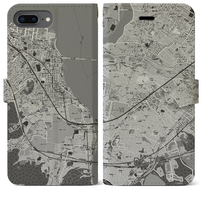 【瀬田（滋賀県）】地図柄iPhoneケース（手帳タイプ）