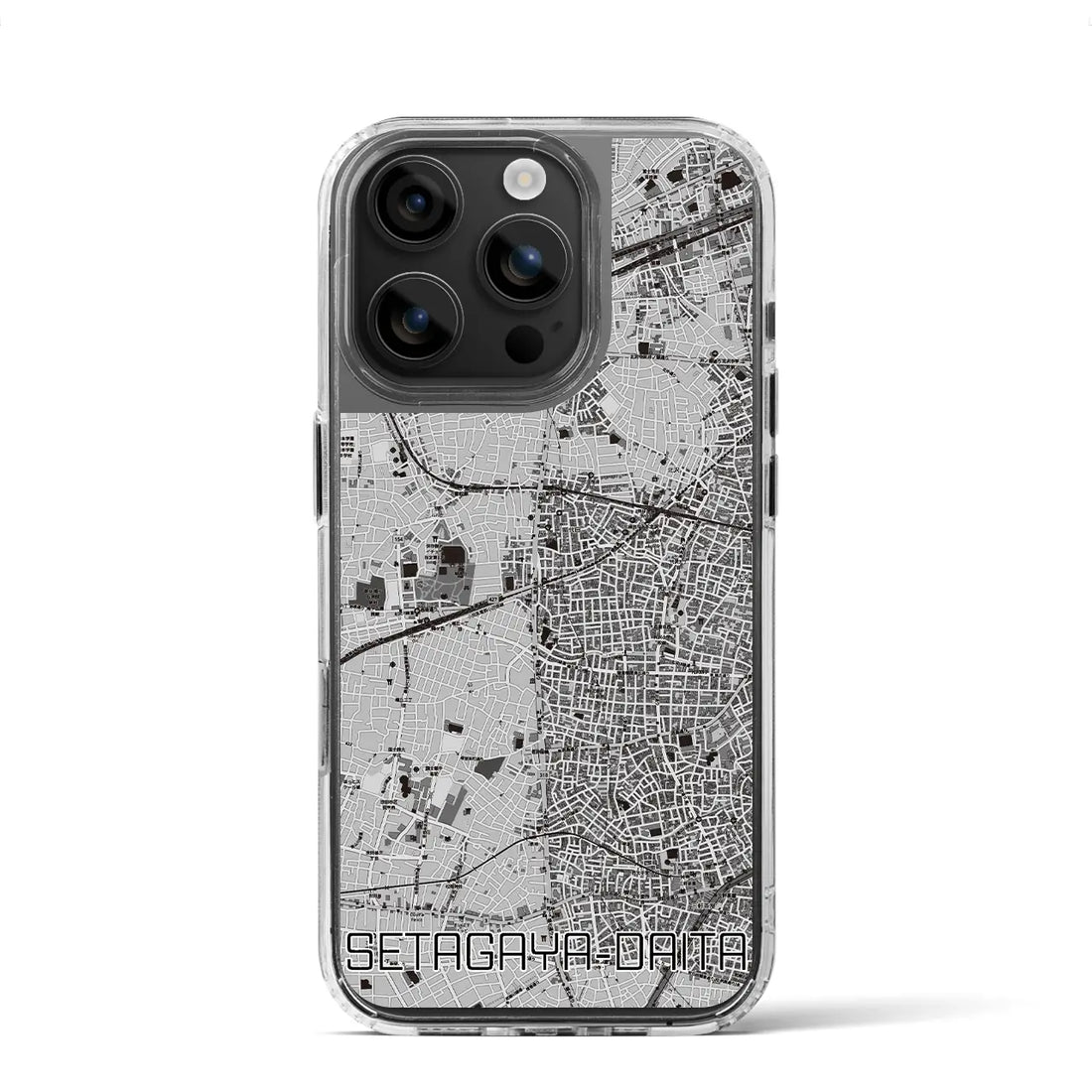 【世田谷代田（東京都）】地図柄iPhoneケース（MagSafeタイプ）