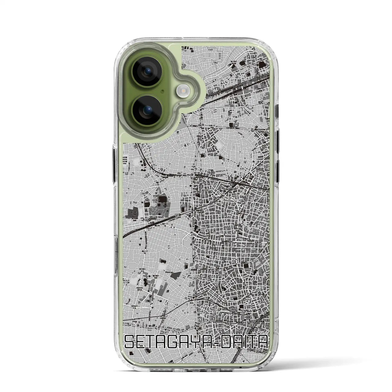 【世田谷代田（東京都）】地図柄iPhoneケース（MagSafeタイプ）