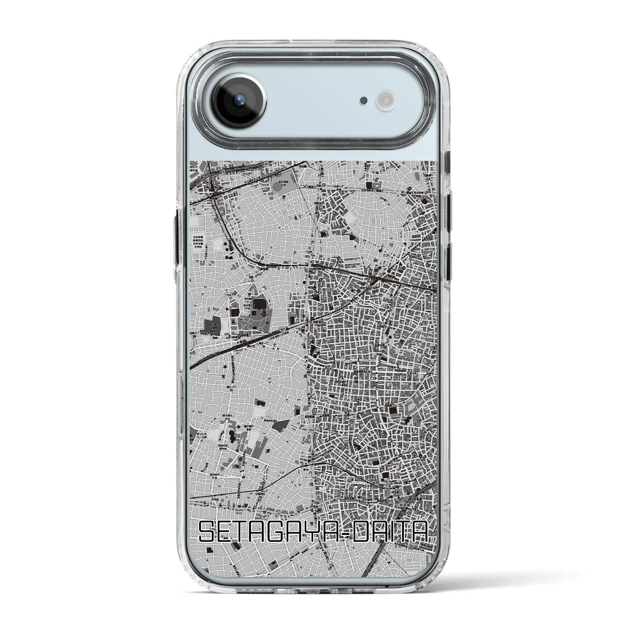 【世田谷代田（東京都）】地図柄iPhoneケース（MagSafeタイプ）