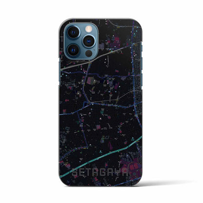 【世田谷（東京都）】地図柄iPhoneケース（バックカバータイプ）