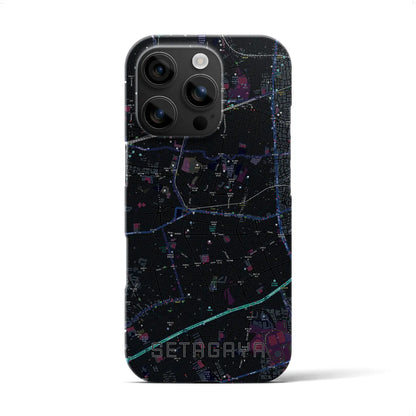 【世田谷（東京都）】地図柄iPhoneケース（バックカバータイプ）