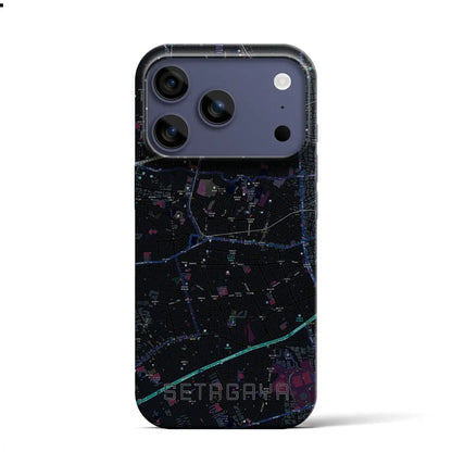 【世田谷（東京都）】地図柄iPhoneケース（バックカバータイプ）