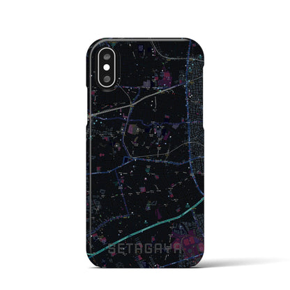 【世田谷（東京都）】地図柄iPhoneケース（バックカバータイプ）