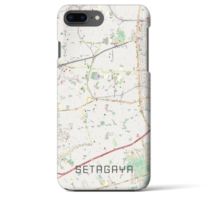 【世田谷（東京都）】地図柄iPhoneケース（バックカバータイプ）